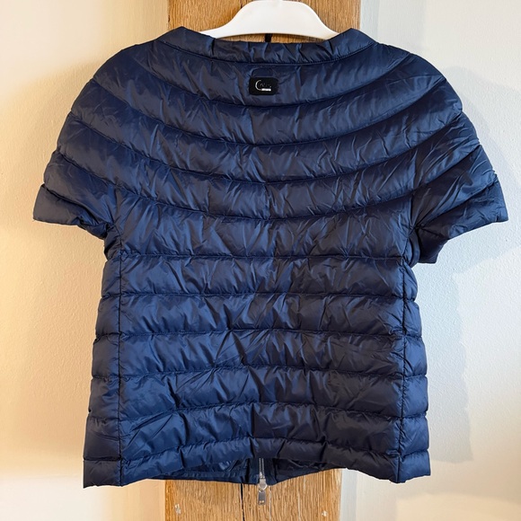 Cotes of London The St Ives Down Vest in Ink Navy - Picture 8 of 8